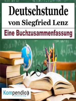 cover image of Deutschstunde von Siegfried Lenz